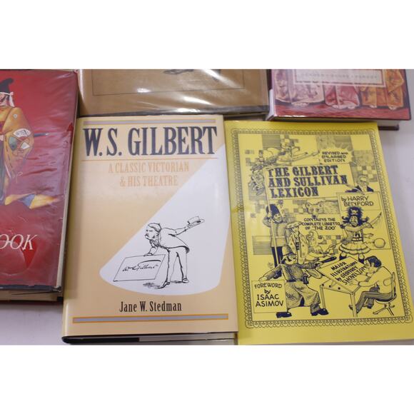 Gilbert and Sullivan, Book Lot, Set of 9, Victorian, Theater, ~ 250903-WH 1170 - Picture 4 of 10